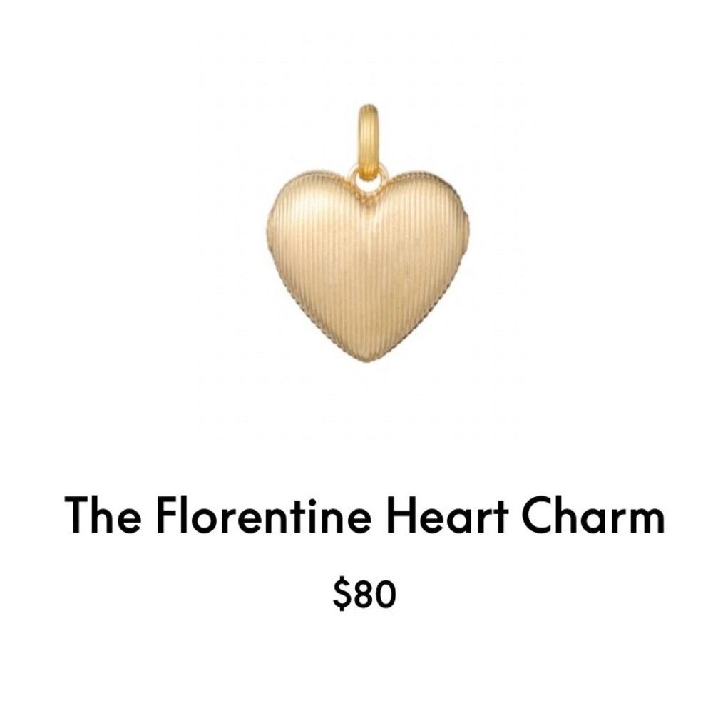 ROXANNE ASSOULIN the florentine heart charm firm price